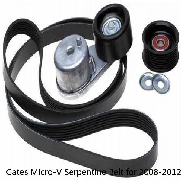 Gates Micro-V Serpentine Belt for 2008-2012 Mitsubishi Lancer 2.0L 2.4L L4 iw