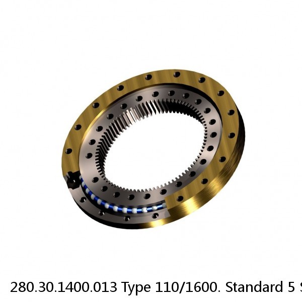 280.30.1400.013 Type 110/1600. Standard 5 Slewing Ring Bearings