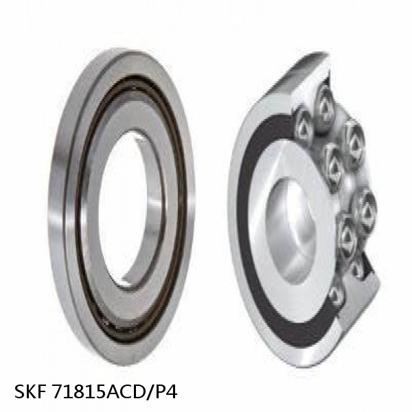 71815ACD/P4 SKF Super Precision,Super Precision Bearings,Super Precision Angular Contact,71800 Series,25 Degree Contact Angle