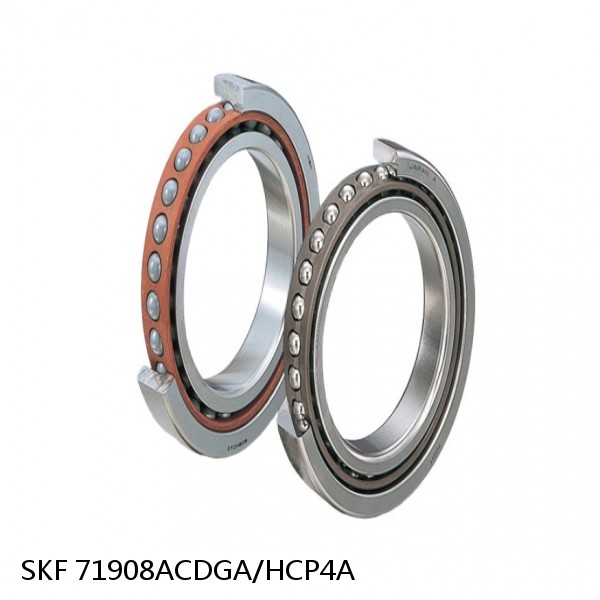 71908ACDGA/HCP4A SKF Super Precision,Super Precision Bearings,Super Precision Angular Contact,71900 Series,25 Degree Contact Angle