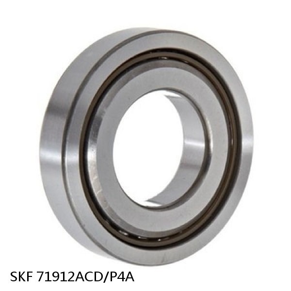 71912ACD/P4A SKF Super Precision,Super Precision Bearings,Super Precision Angular Contact,71900 Series,25 Degree Contact Angle