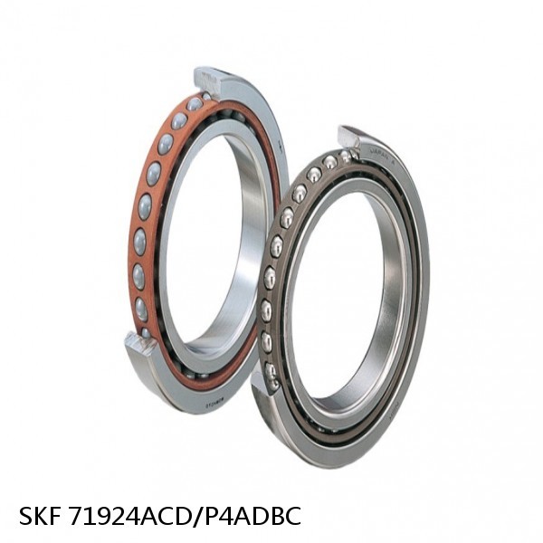 71924ACD/P4ADBC SKF Super Precision,Super Precision Bearings,Super Precision Angular Contact,71900 Series,25 Degree Contact Angle