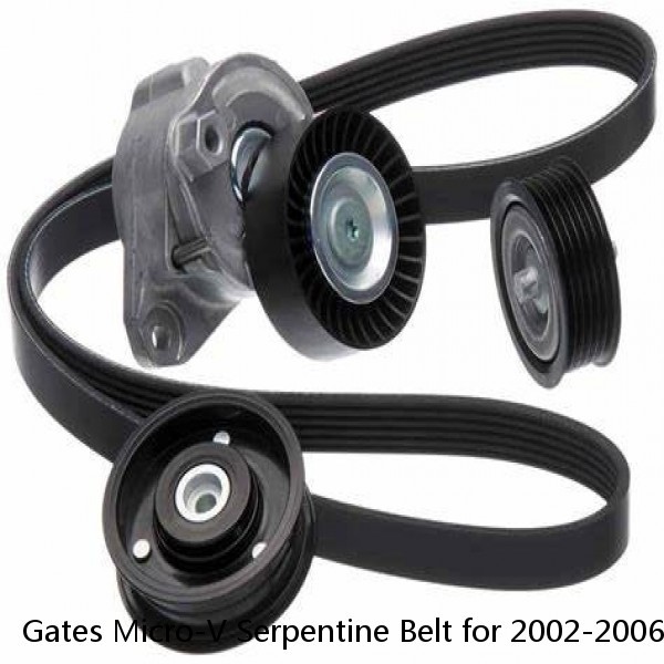 Gates Micro-V Serpentine Belt for 2002-2006 Toyota Camry 2.4L L4 Accessory ml